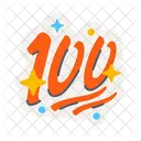 Hundred Points Perfect Icon