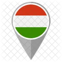 Hungary Country Location Location Icon