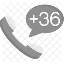 Hungary Dial Code  Icon