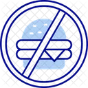 Hunger Starvation Empty Plate Icon
