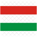 Bandeira Pais Hungria Ícone