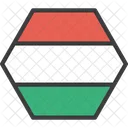 Hungria Hungara Europea Icono