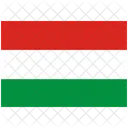Bandera Pais Hungria Icono