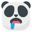 Hungry Panda Emoji Icône