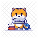 Hungry Cat  Icon