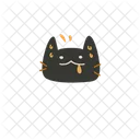 Hungry Cat Emotion Emotion Emoji Icon