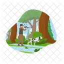 Hunter Dog Aiming Icon