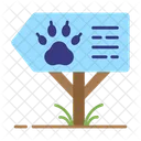 Navigation Hunting Area Forest Icon