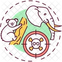 Hunting Endangered Species Icon