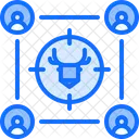 Hunting Group Hunting Team Deer Icon