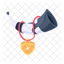Waldhorn Hunting Horn Wooden Blowing Icon