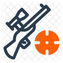 Hunting Rifle Firearm Accuracy Icon