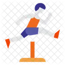 Barriere Zaun Streichholzer Symbol