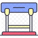 Hurdle Barrier Fence Icon