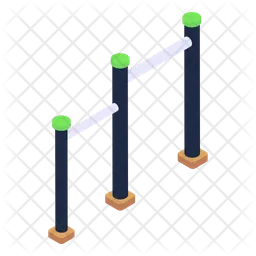 Hurdle Bars  Icon