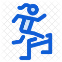 Hurdle Race Obstacle Race Running Icon