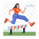 Hurdle Race  Icon