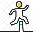 Obstacle Hurdle Barrier Icon