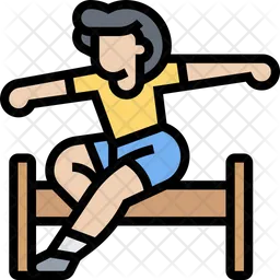 Hurdles Race  Icon