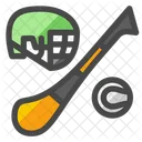 Hurling Stick Sliotar Icon