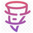 Hurricane Twister Whirlwind Icon