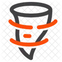 Hurricane Twister Whirlwind Icon