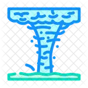 Storm Cloud Spiral Icon
