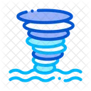 Tornado Wasser Sturm Symbol