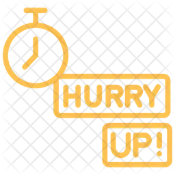Hurry-up-clock  Icon