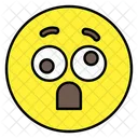 Hushed Emoji Emoticon Smiley Icon