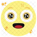 Hushed Emoticon Emoji Emoticon Icon
