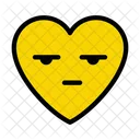 Heart Feeling Emoji Icon