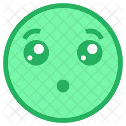 숨죽인 얼굴 Emoji 아이콘
