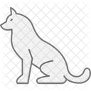 Husky Perro Mascota Icono