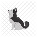 Husky Dog Profile Icon