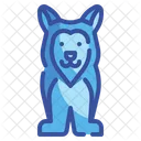 Husky Hund  Symbol