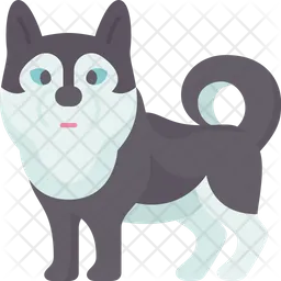 Husky siberiano  Ícone