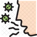 Virus Ubertragung Infektion Symbol