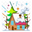 Hut House Building Icon