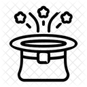 Hut als magisches Portal  Symbol