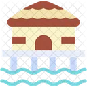 Hut Beach House Holidays Icon