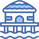 Hut Beach House Holidays Icon