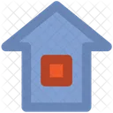 Hutte Haus Villa Symbol