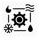 Hvac System Climate Control Indoor Air Quality Symbol