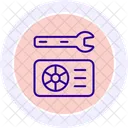 Hvac Repair Line Icon Icon
