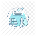 Hvac Tune Up Heating Ventilation Symbol