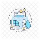 Hvac Tune Up Heating Ventilation Symbol