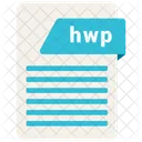 Hwp File Formats Icon