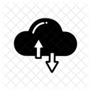 Hybrid Cloud Hybrid Cloud Icon