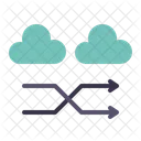 Hybrid Cloud Icon